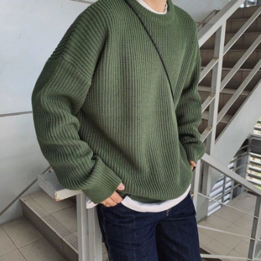 Korean Streetwear Pullover Sweater (unworn)